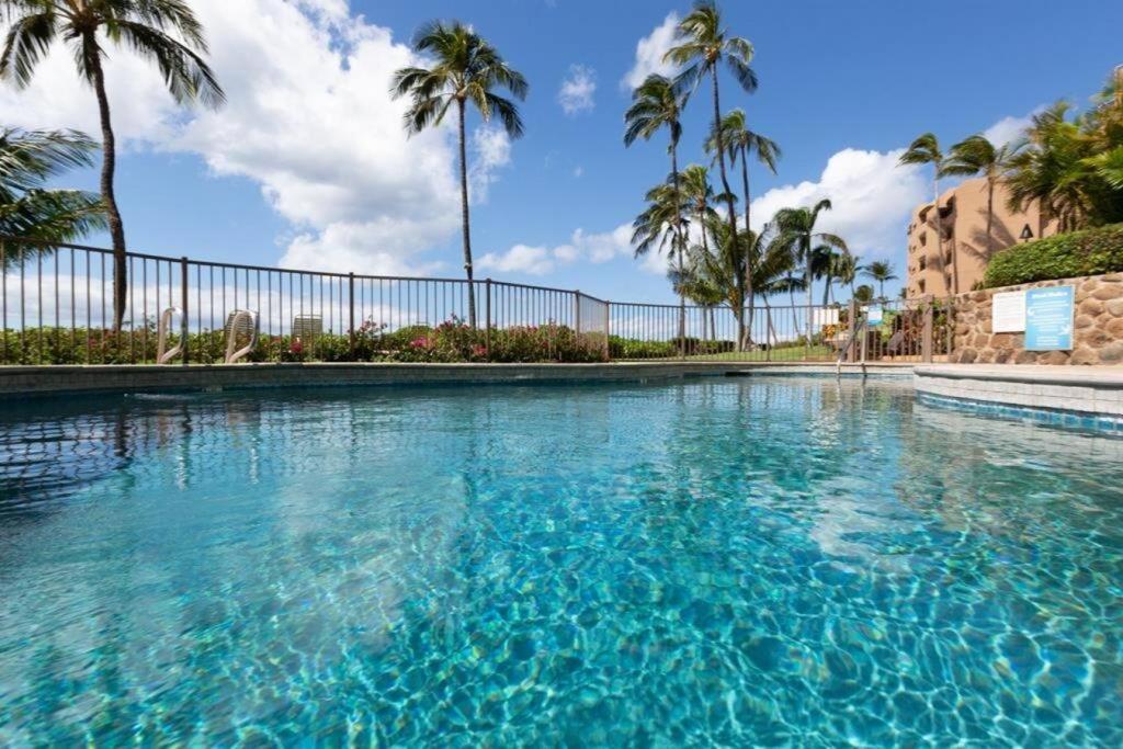 Stunning Maui Direct Ocean Front On The Beach, Walk To Beach From Condo, Watch Turtles, Whales, Ac In All Rooms Ocean View Pool And Spa Wailuku Exteriér fotografie